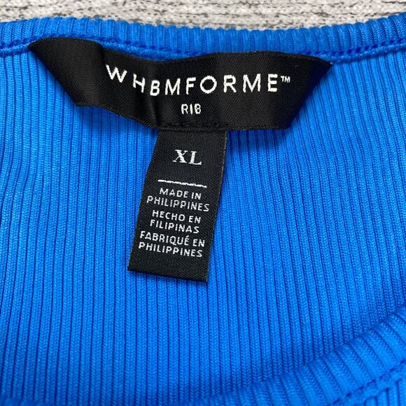 WHBM FORME Rib Stretch Classic Tank Top Size XL -White House Black Market - Picture 2 of 10